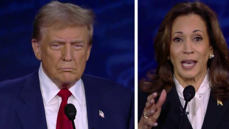 Kamala Harris goes on the offensive against Donald Trump