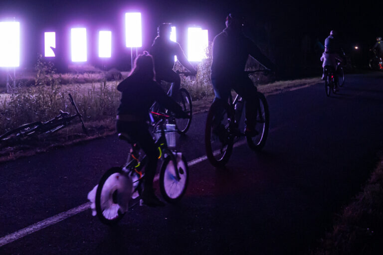 L’Estriade at night | A cycling evening on the Estriade