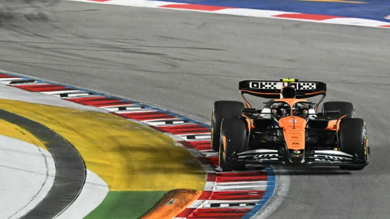 Lando Norris crushes the competition to win the Singapore Grand Prix