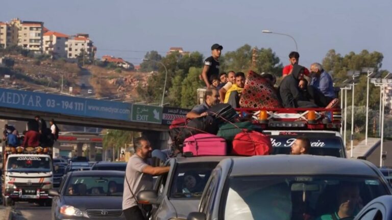 Lebanese exodus intensifies to flee Israeli bombings