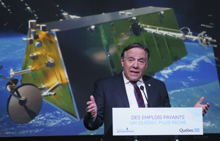 Legault and Trudeau announce the relaunch of the Telesat Lightspeed satellite Internet project