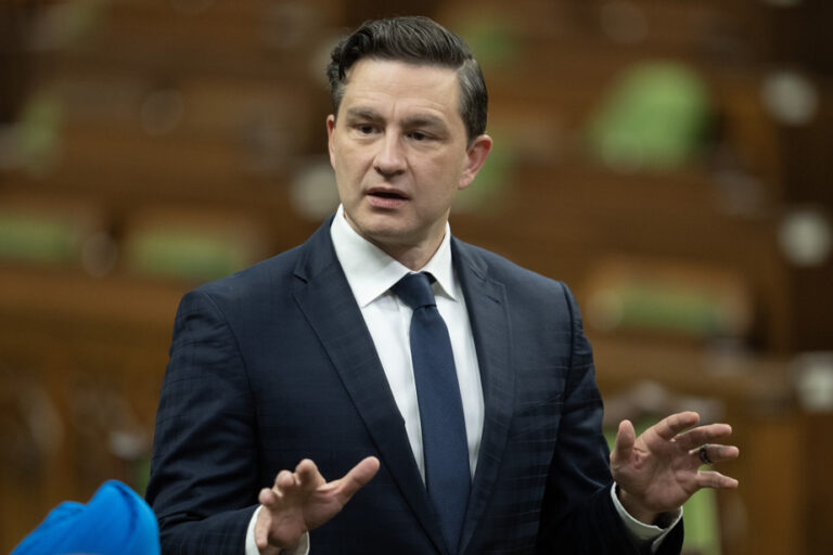 Liberals and Bloc Québécois are “codependent,” argues Pierre Poilievre