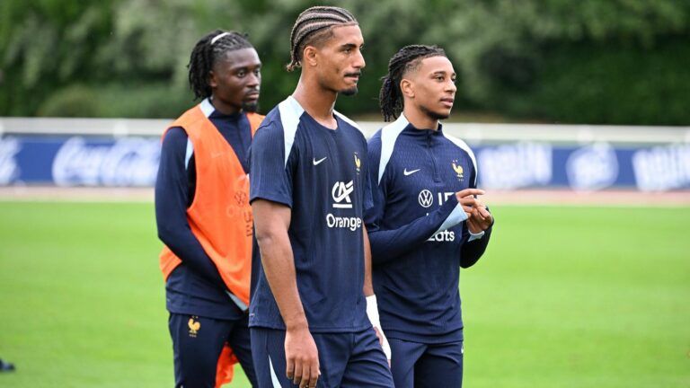 Loïc Badé, Michael Olise and Manu Koné, the heirs of a successful Olympic tournament, arrive at the Blues