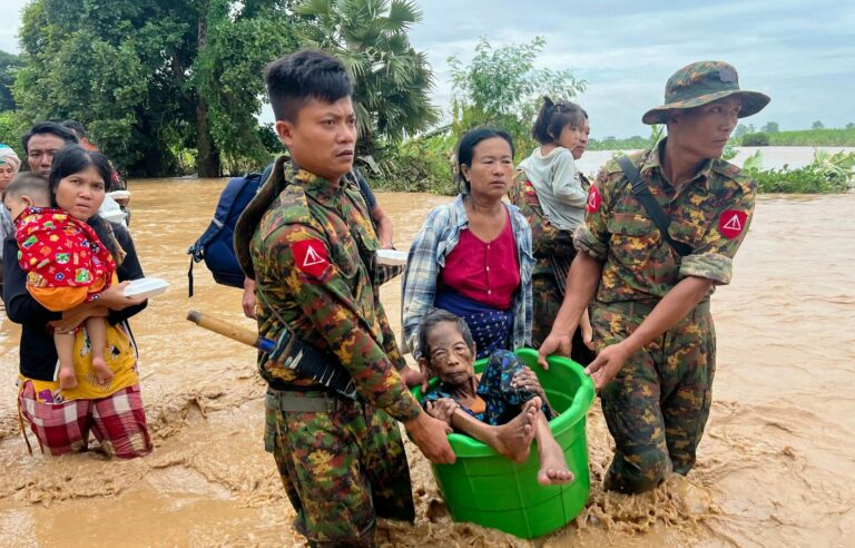 Myanmar hit hard by Typhoon Yagi