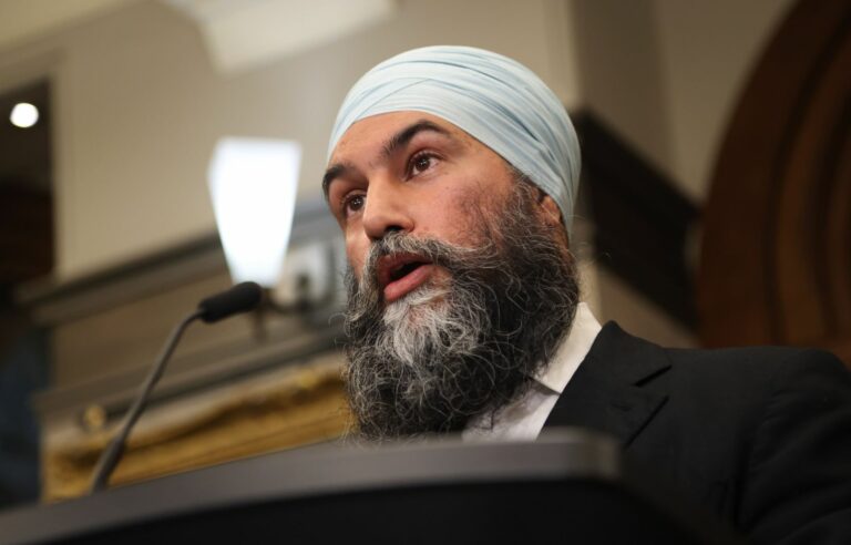 NDP Leader Jagmeet Singh refuses to say whether he plans to launch a new election campaign