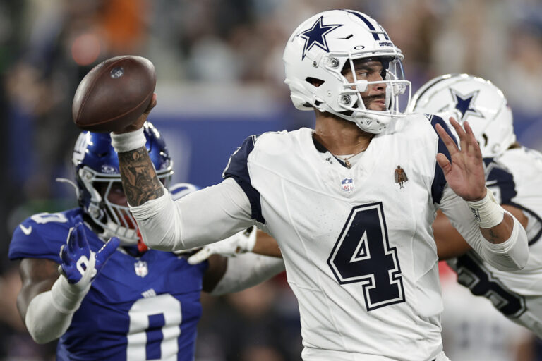 NFL | Cowboys win 20-15 against the Giants