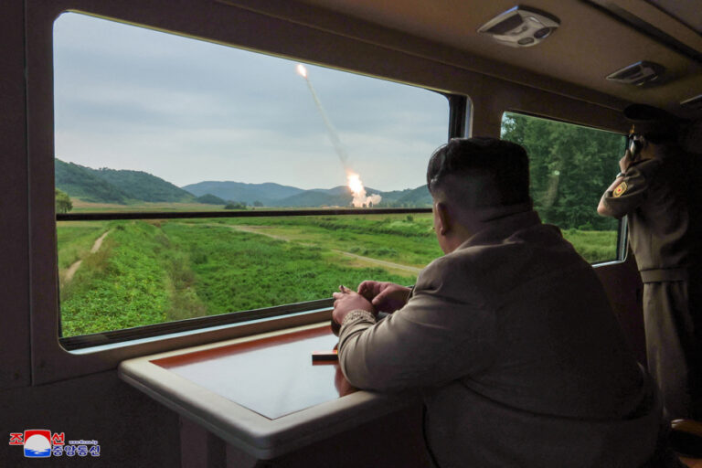 North Korea tests ballistic missiles