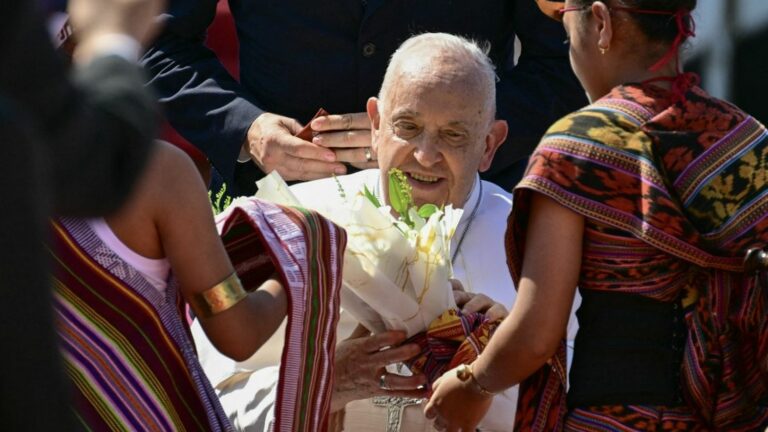 Pope Francis visits East Timor on marathon tour