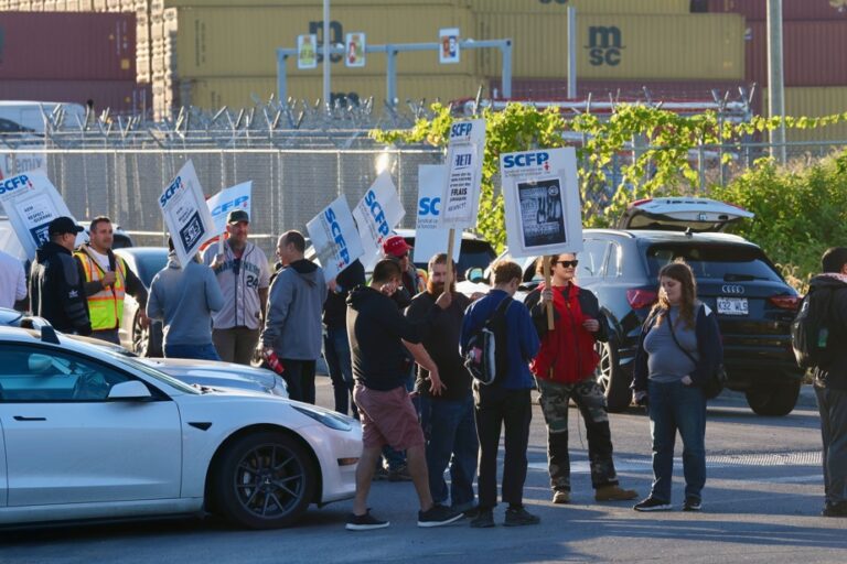 Port of Montreal | The partial strike will continue for a second day