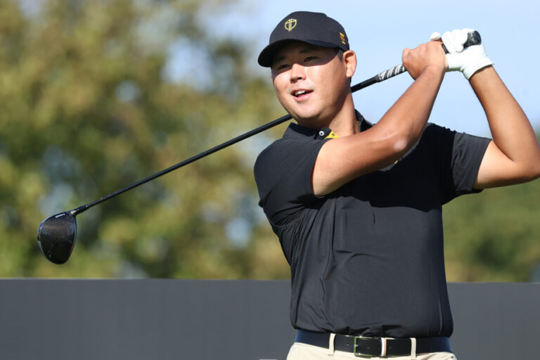 Presidents Cup | Tom Kim, waiting for his military service