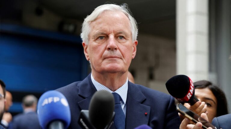 Prime Minister Michel Barnier attends the closing ceremony of the Paralympic Games