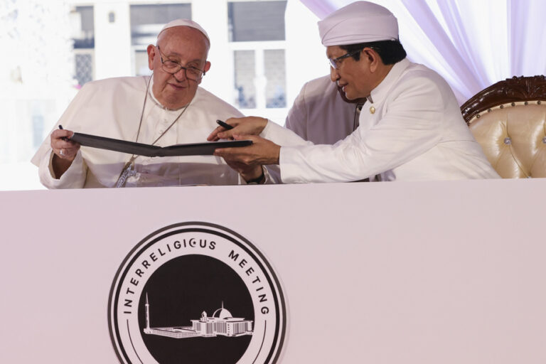 “Religious instrumentalization of conflicts” | Pope and Grand Imam of Jakarta sign joint appeal