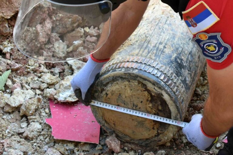 Serbia | WWI bomb removed from construction site