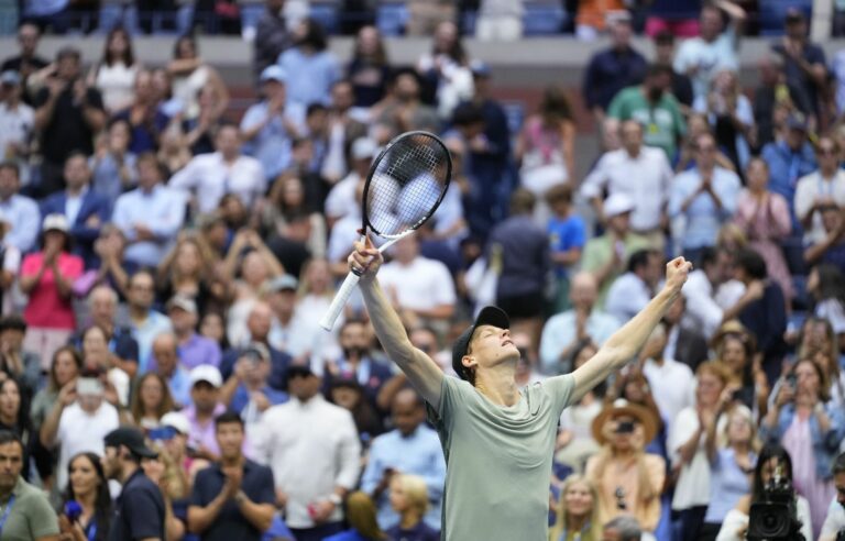 Sinner defeats Draper in three sets and will face an American in the US Open final