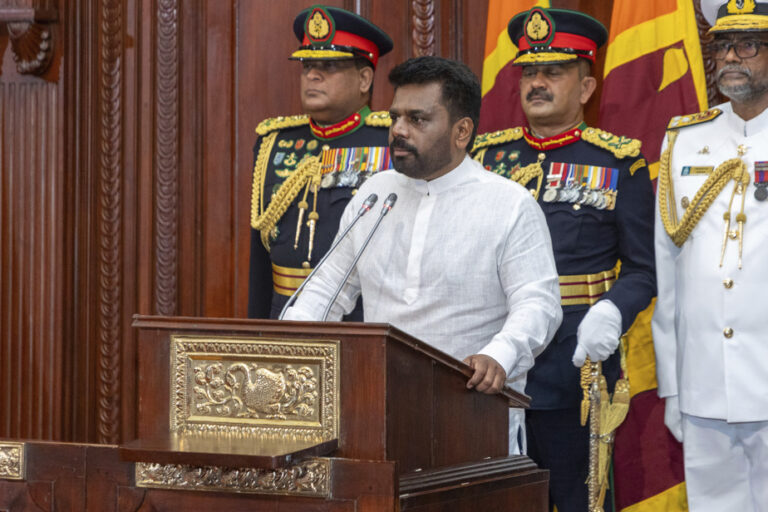 Sri Lanka | New President Wants Early Elections as Soon as He Takes Office