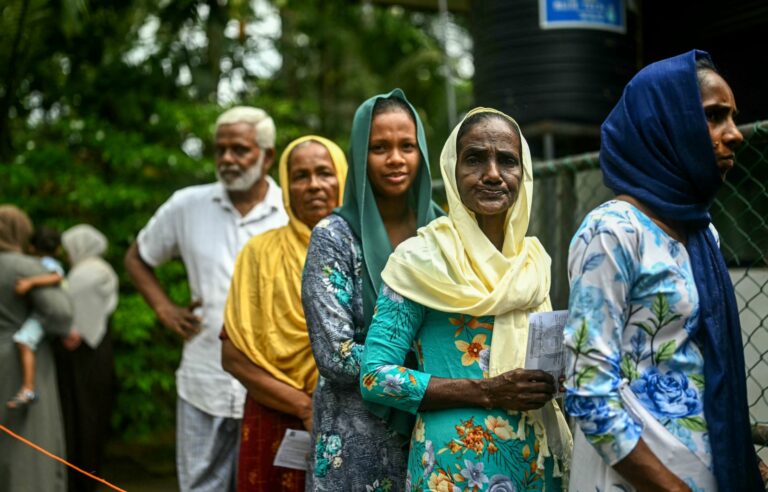 Sri Lankans vote for president, two years after country collapsed