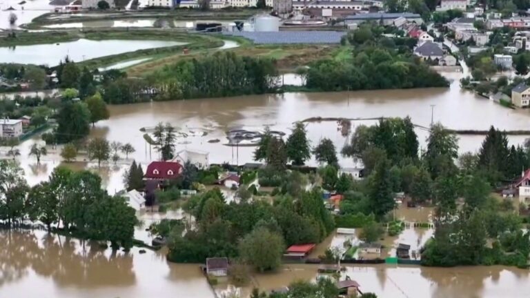 Storm wreaks havoc in Central Europe