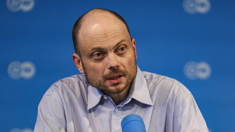 TESTIMONY. “In Russia, political changes can happen in the blink of an eye,” says Russian opposition leader Vladimir Kara-Murza