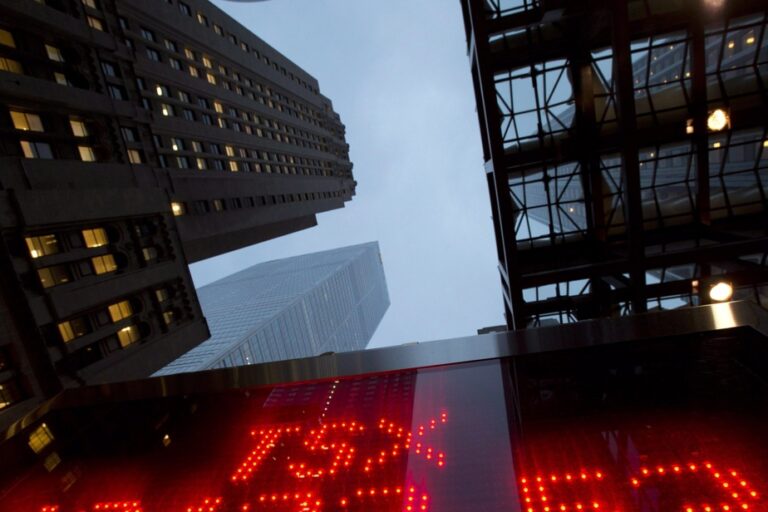 TSX and US stock markets down