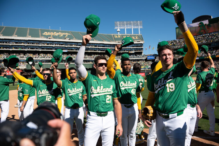 The A’s leave Oakland with a 3-2 win