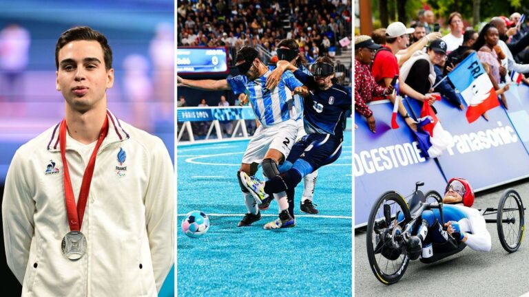 The exploits of the Blues in blind football, the surprise of Lucas Didier in table tennis, more gold in cycling… The recap of Saturday’s day