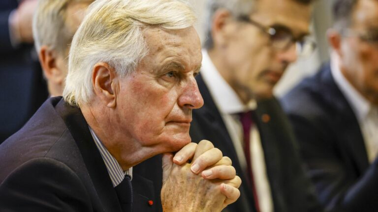 By mentioning a tax increase, Michel Barnier makes part of the political class shudder