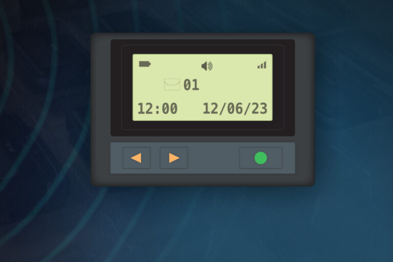 The pager, the technology that refuses to die