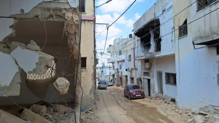 “They targeted all the houses,” residents say amid the rubble of the Jenin camp