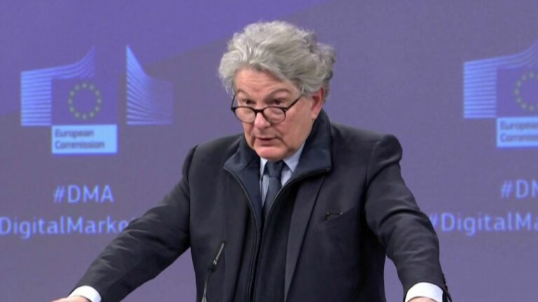 Thierry Breton resigns and points the finger at Ursula von der Leyen