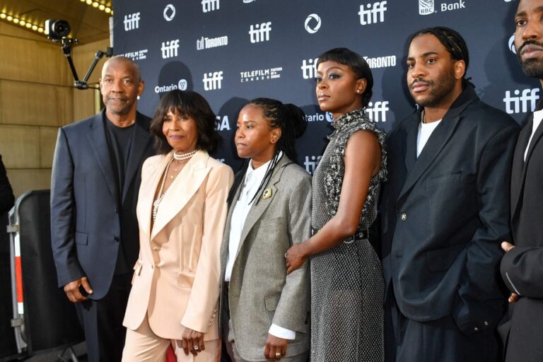 Toronto Film Festival | Denzel Washington presents The Piano Lesson with his family