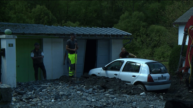 Torrential rains cause heavy damage in the Pyrenees