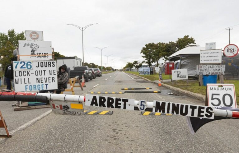 Two years of lockout at the Port of Quebec, dockworkers have been unemployed since September 15