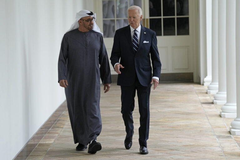 US, Emirati leaders meet at White House