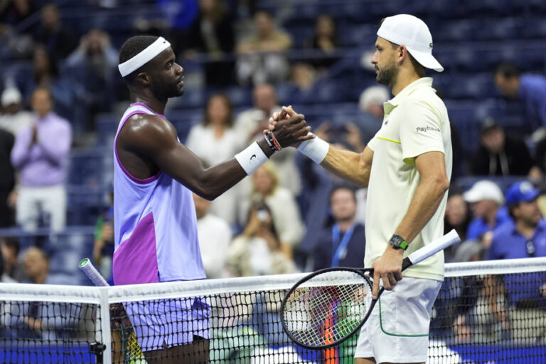 US Open | Frances Tiafoe beats Grigor Dimitrov in quarterfinals on retirement