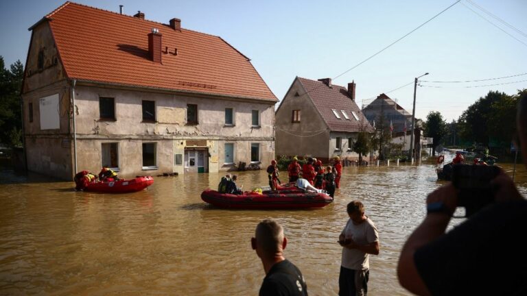 Ursula von der Leyen announces ten billion euros in aid for countries affected by floods