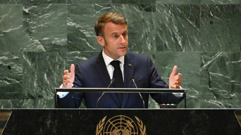 VIDEO. Facing the United Nations, Emmanuel Macron multiplies calls for peace and support for Ukraine