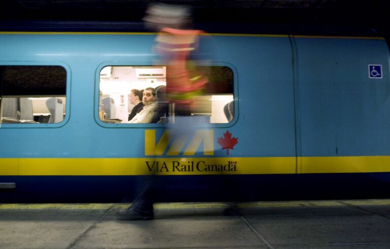 Via Rail, a railway system from another era