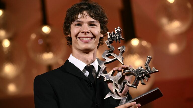 Who is Paul Kircher, the young French actor who received the Revelation Award at the 2024 Venice Film Festival?