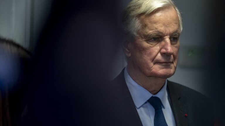 Why does opening up to the left seem like an impossible mission for Michel Barnier?