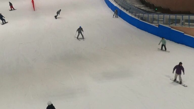 World’s largest indoor ski slope opens