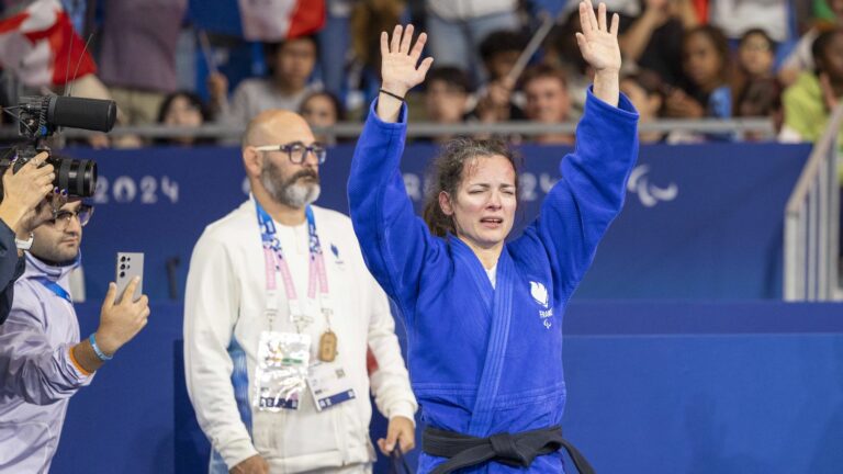 a new silver medal in judo which gives Sandrine Martinet the desire for more