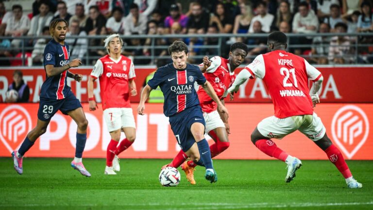 held in check by Reims, PSG lets its first points slip away