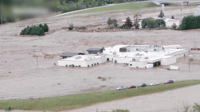 in the south-east of the country, storm Hélène left more than 40 dead