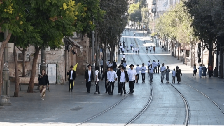 scenes of jubilation in Israel