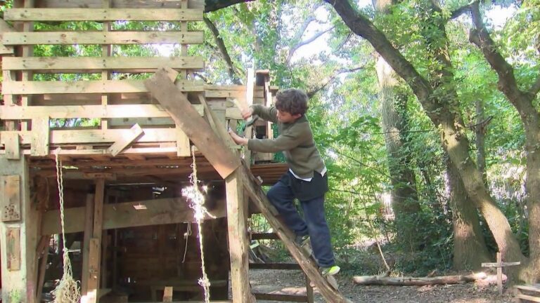 the adventure playground, a play and construction space