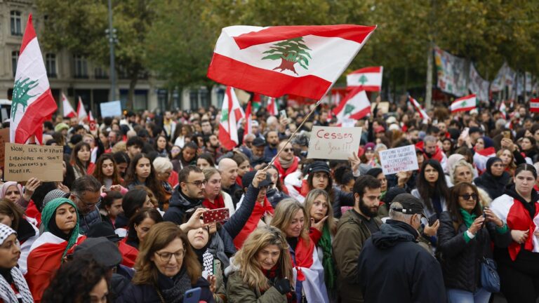 the concern of the Lebanese diaspora in Paris in the face of multiple Israeli strikes