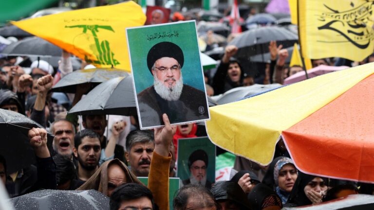 what are the reactions to the death of Hezbollah leader Hassan Nasrallah, killed by an Israeli bombing?