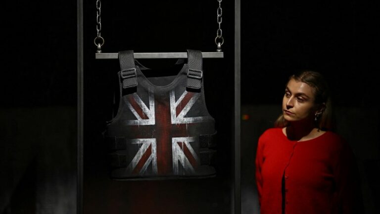 A Banksy bulletproof vest sold for almost a million euros in London