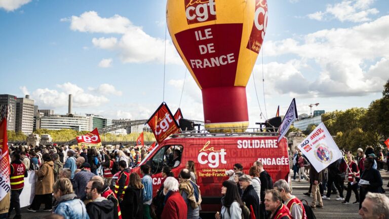 75,500 demonstrators in France according to the Ministry of the Interior, 170,000 according to the CGT