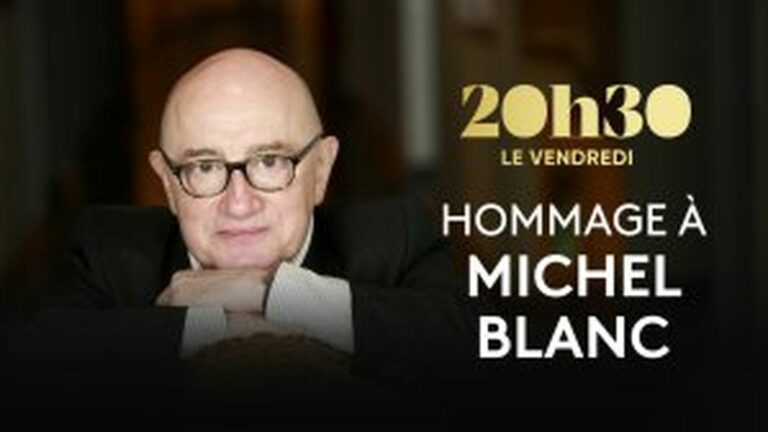 “8:30 p.m. on Friday.” Michel Blanc, the tribute